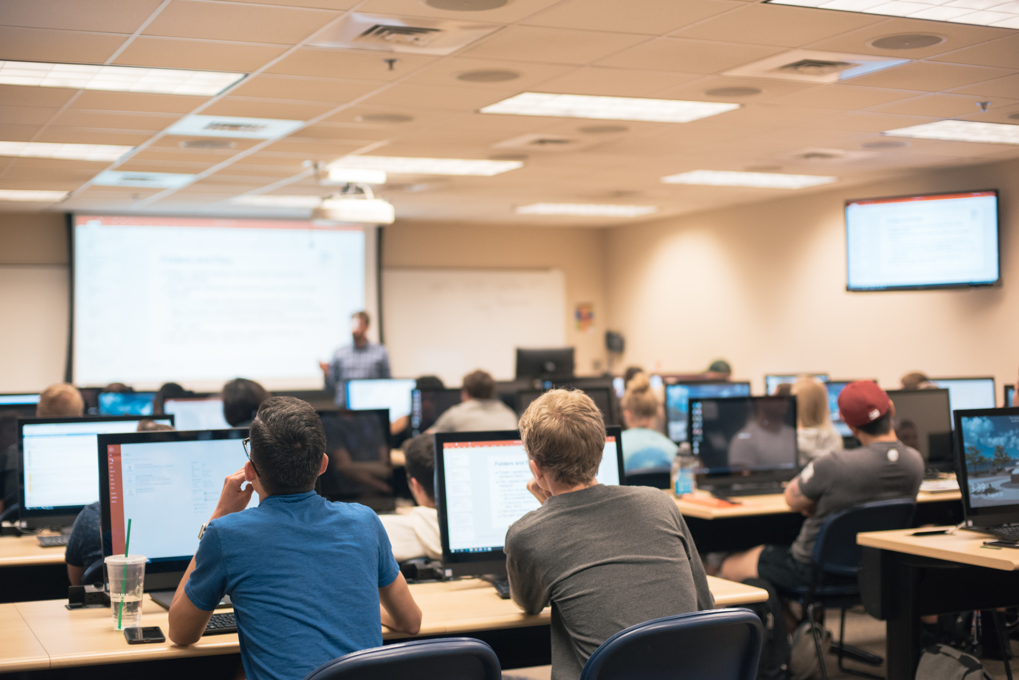 students in classroom