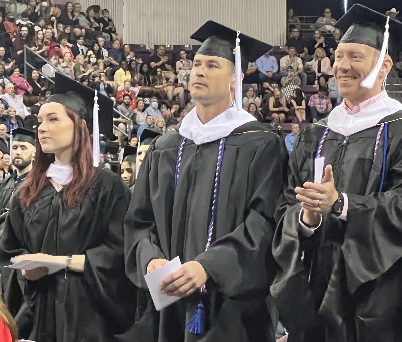 Sociology students graduating